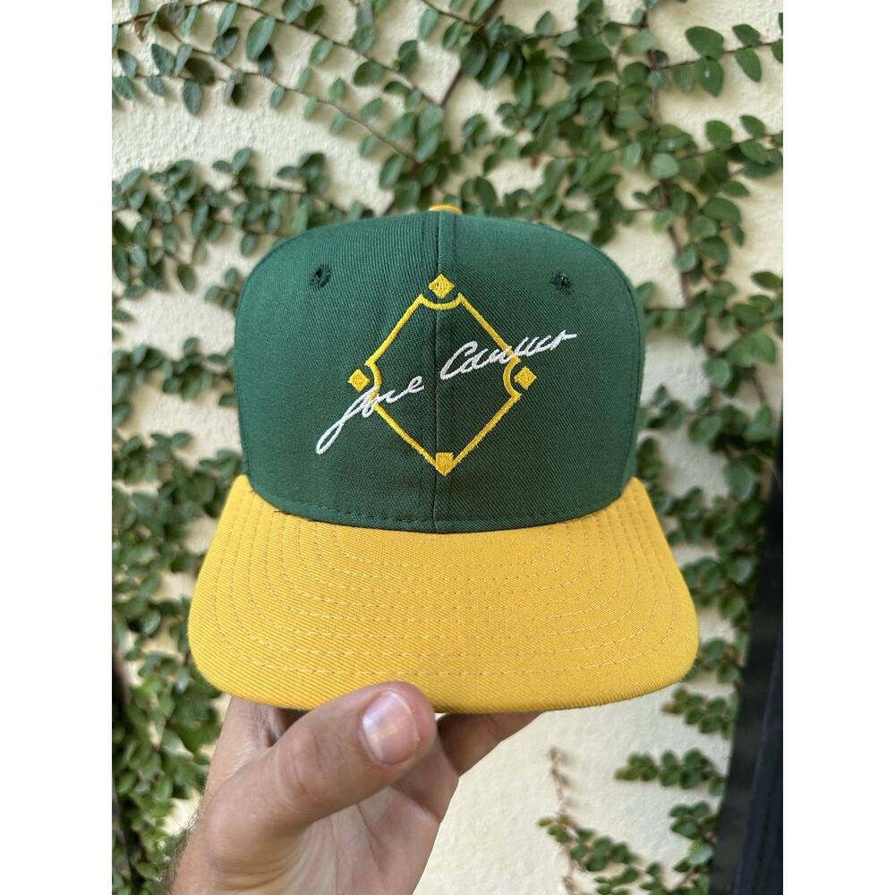 Vintage Jose Canseco Oakland Athletics Snapback Hat AJD